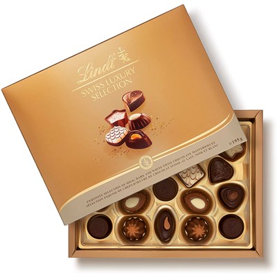Lindt Swiss Luxury Selection Chocolate Box 195g